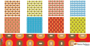 Vintage - Free Vector - Retro pattern 