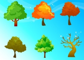 Nature - Free Vector Trees 