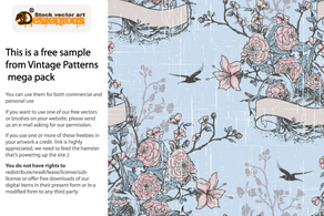 Free Vector Vintage Pattern