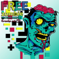 Icons - Free Zombie Vector Sample 