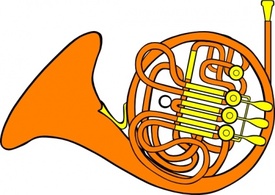 French Horn clip art Preview