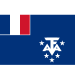 French Southern And Antarctic Lands Flag 