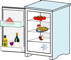 Fridge With Food Jhelebrant clip art Preview