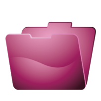 Objects - Fucsia Folder 