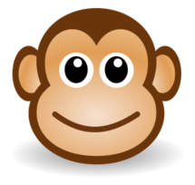 Human - Funny Monkey Face 