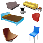 Furniture Vector Set 