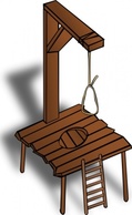 Gallows clip art