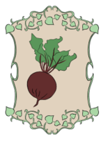 Ornaments - Garden Sign Beet 