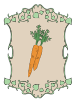 Garden Sign Carrots