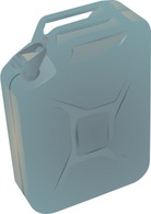 Gas Container Jug clip art