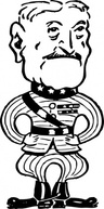 Gen John J Pershing clip art Preview