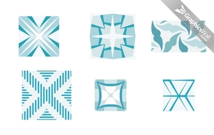 Geometric Vector Pattern Set 05 Preview