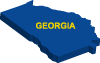 Georgia Vector Map Preview