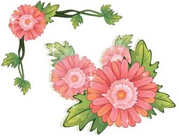 Flowers & Trees - Gerberas Flower 2 