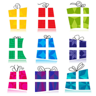 Gift Icons Vectors Preview