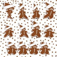 Backgrounds - Gingerbread Cookies Vector 