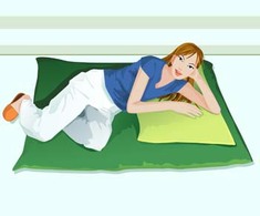 Human - Girl in lay position vector 17 