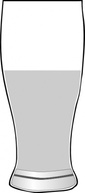 Objects - Glass Of Milk clip art 