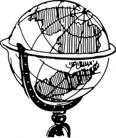 Objects - Globe clip art 