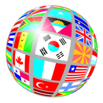 Globe Of Flags