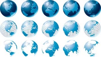 Objects - Globe Vector 17 