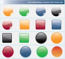 Abstract - Glossy Web Icons 