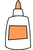 Glue clip art