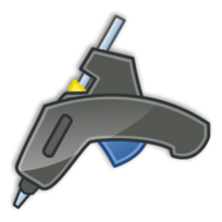 Glue Gun Tango Icon With Shadow