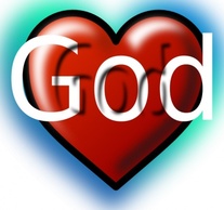 Objects - God Heart clip art 