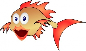 Gold Fish clip art