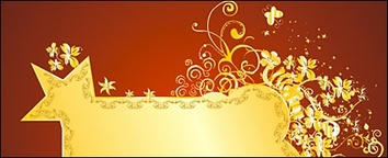 Business - Gold gorgeous patterns Vector-10 