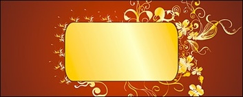 Business - Gold gorgeous patterns Vector-6 