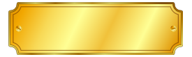 Gold Metal Sign