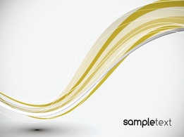 Golden Swoosh Background