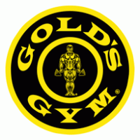 Advertising - Golds Gym round logo 