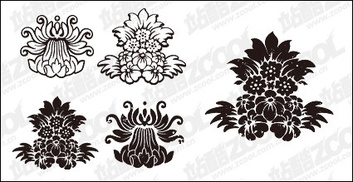 Patterns - Gomedia produced classical pattern vector material 