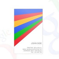 Google Business Card Template 