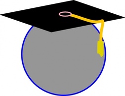 Graduate Icon clip art Preview