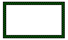 Green Checked Border