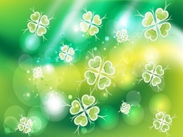 Green Clover Background