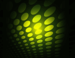 Green Dots Abstract Backdrop 