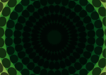 Green Dots Burst Vector 