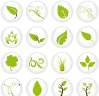 Green icon set