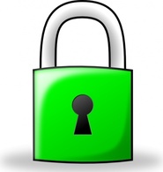 Green Key Padlock Lock Color Keys Colors Locks