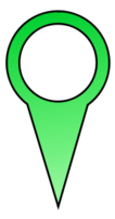 Maps - Green Map Pin 