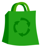 Business - Green Shopping Bag 