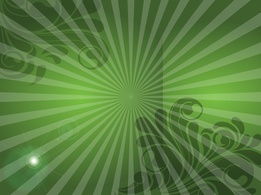 Backgrounds - Green Swirls Image 