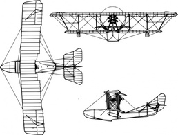 Transportation - Grigorovich Aircraft clip art 