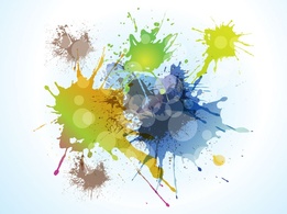 Backgrounds - Grunge Splatters Vector 