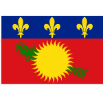 Guadeloupe Vector Flag Preview